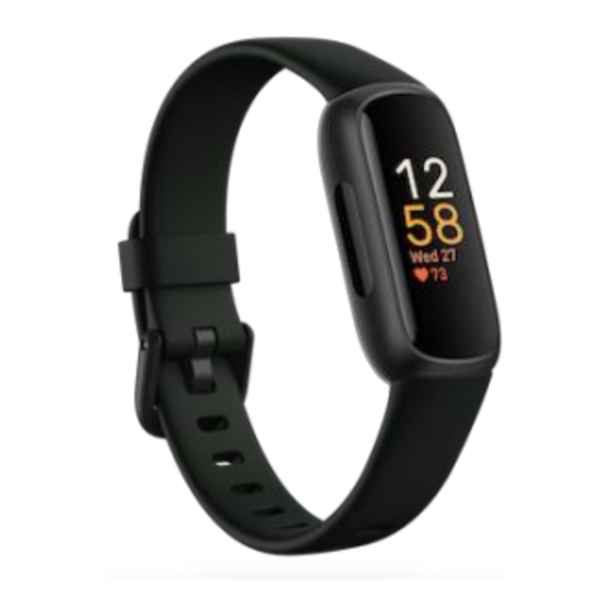 Fitbit inspire 3 Manuales