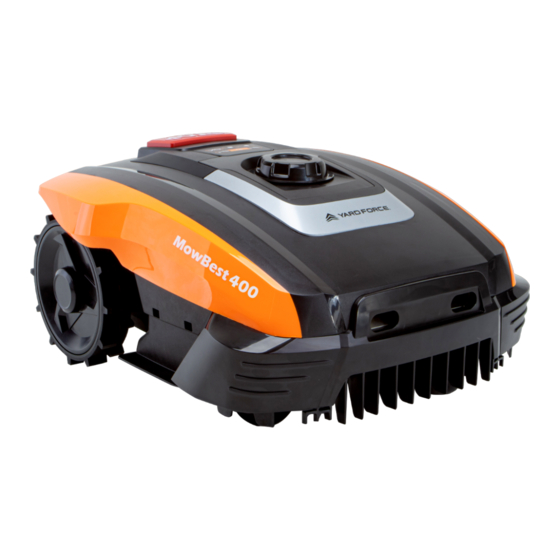 Yard force MowBest 400 Guia De Instalacion