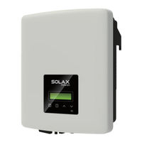 SolaX Power X1-2.0-S-N Manual Del Usuario