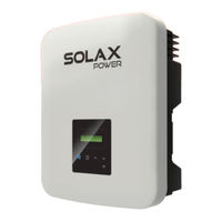 SolaX Power X1-3.0-T-NL Manual Del Usuario