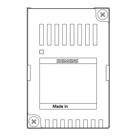 Siemens 7KM9300-0AE01-0AA0 Instructivo