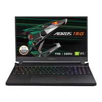 Gigabyte AORUS 15G Guia De Inicio Rapido