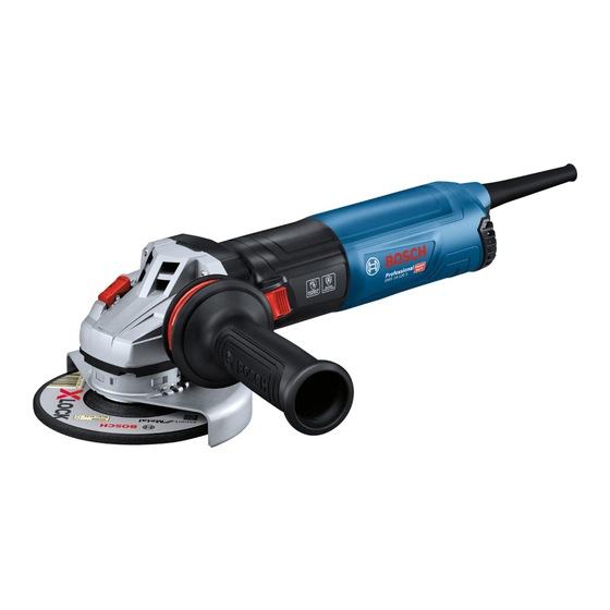 Bosch GWS Professional 14-125 Manual Original