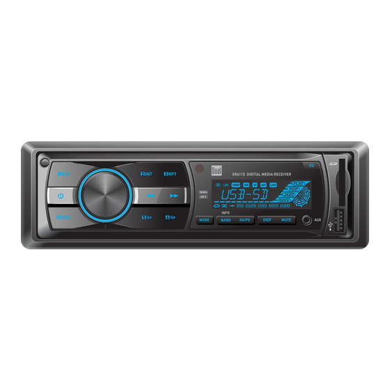 Dual XR4115 Manual De Usario Y Instalación