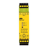 Pilz PZE X4P Manual De Instrucciones