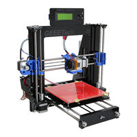 Geeetech Acrylic Prusa I3 pro B Instrucciones De Montaje