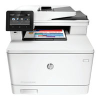 HP Color LaserJet Pro MFP M377 Guía De Introducción