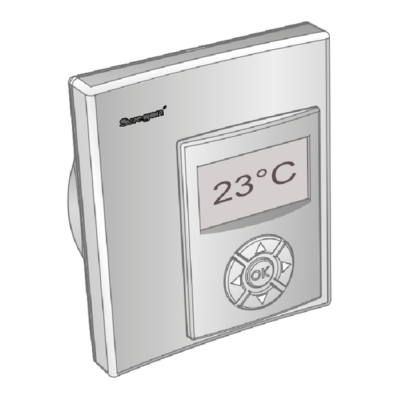 Swegon CONTROL Room Manual De Instrucciones