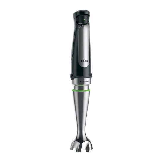 Braun MultiQuick 7 MQ 7087X Manual De Instrucciones