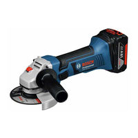 Bosch GWS 18 V-LI Professional Manual Original