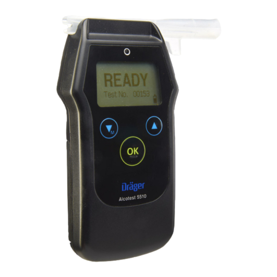 Dräger Alcotest 5510 Manual Del Usaurio