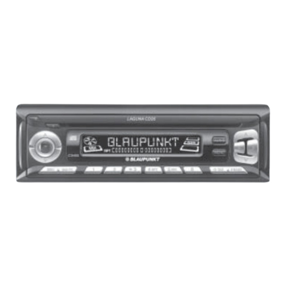 Blaupunkt Laguna CD35 Instrucciones De Instalación