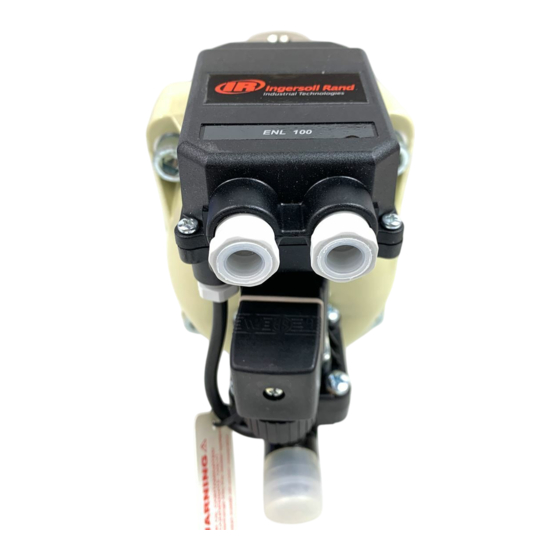 Ingersoll Rand ENL 100 Instrucciones De Instalación Y Servicio
