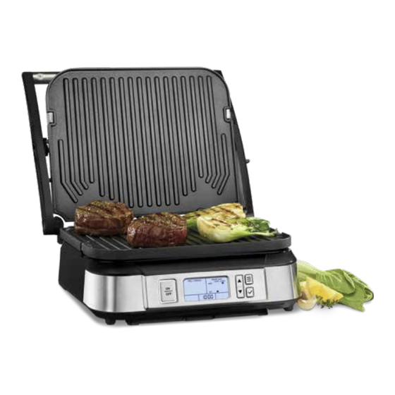Cuisinart Griddler GR-6S Manual De Instrucciones Y Libro De Recetas