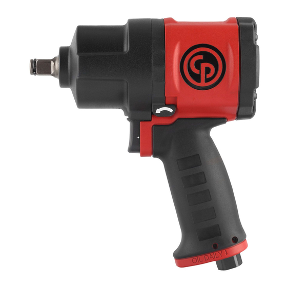 Chicago Pneumatic CP7748 Manual Del Operador