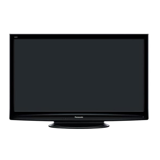 Panasonic VIERA TX-P42U10E Manual De Instrucciones