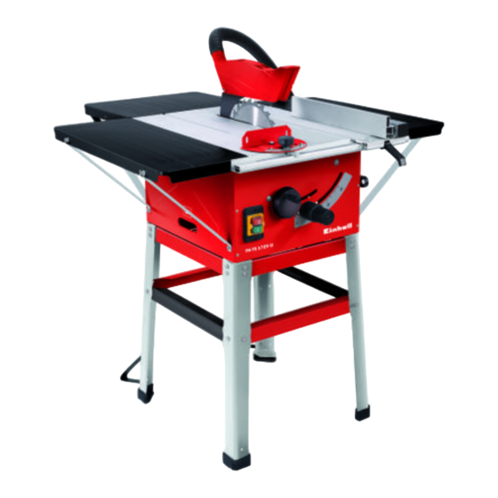 EINHELL TH-TS 1725 U Manual De Instrucciones