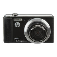 Hp p550 Manual Del Usuario