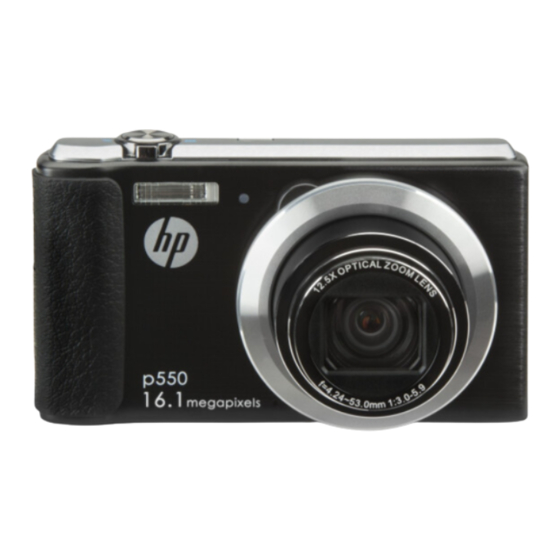 HP p550 Manual Del Usuario
