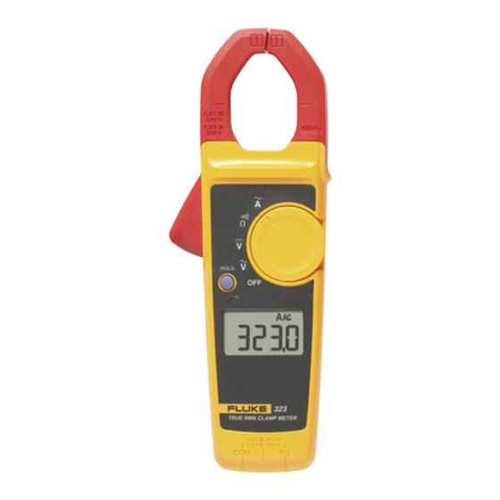 Fluke 323 Manual De Uso
