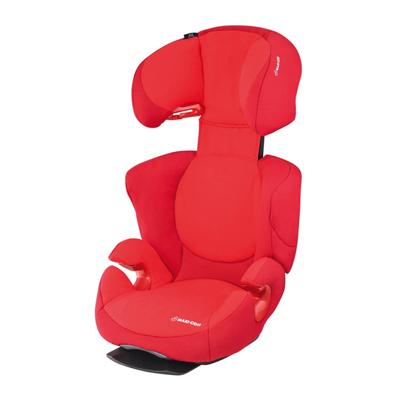 Maxi-Cosi Rodi XR Modo De Empleo / Garantía