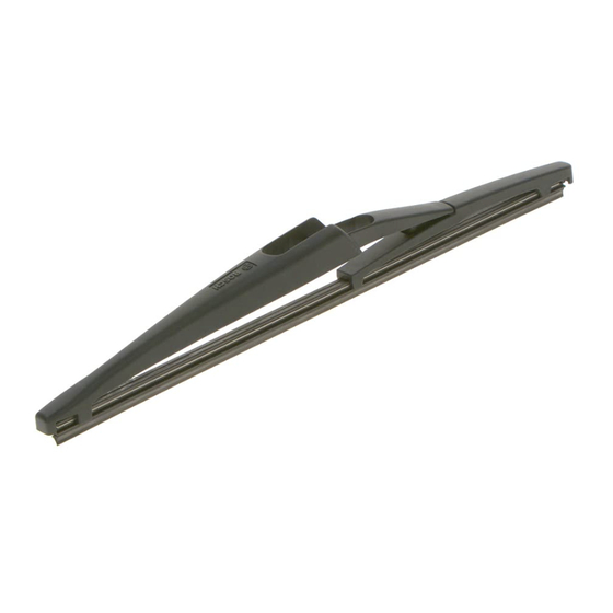 Bosch Aerotwin A931S Manual De Usuario