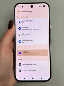 Google Pixel 10 Pro: paso a paso: activar o desactivar Talkback