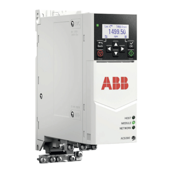 ABB ACS380 Manual De Instrucciones