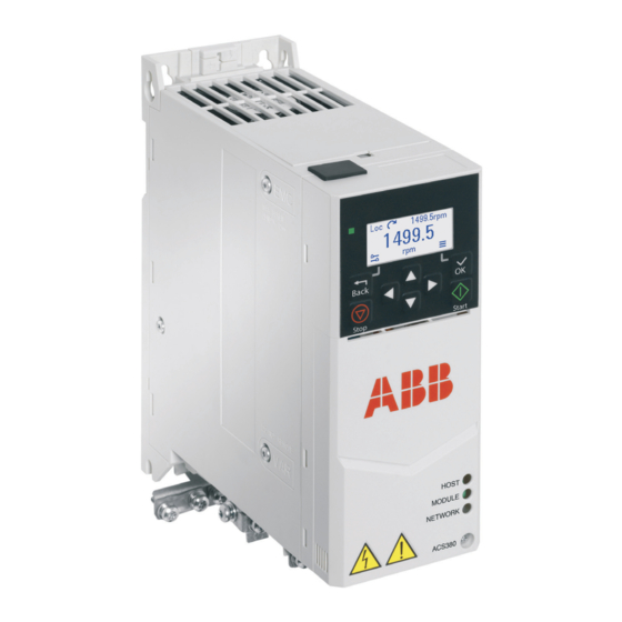 ABB ACS380 Manual De Hardware