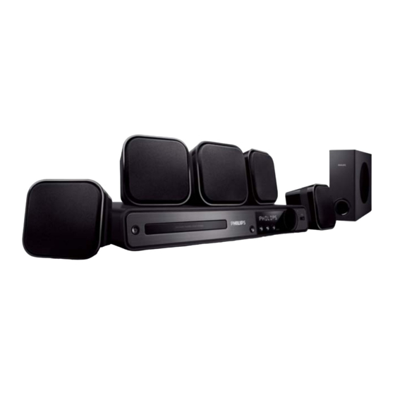 Philips HTS3020 Manual Del Usuario