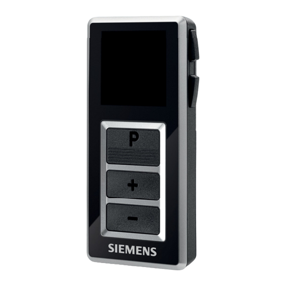 Siemens easyPocket Manuales