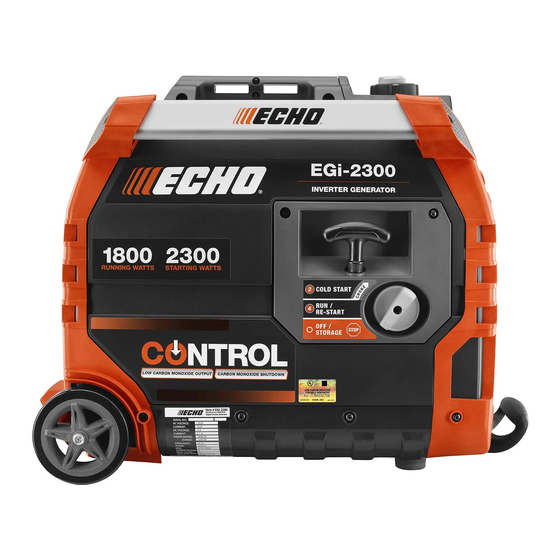 Echo EGi-2300 Manuales
