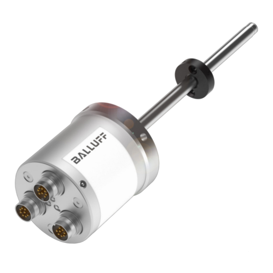 Balluff BTL7-P511-M-TB2 Serie Instrucciones Breves