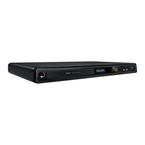 Philips DVP3560 Manual Del Usuario