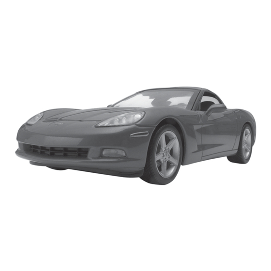 REVELL 05 Corvette C6 Guia De Inicio Rapido