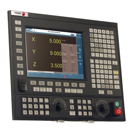 Fagor CNC 8060 Manual De Operación Y Programación