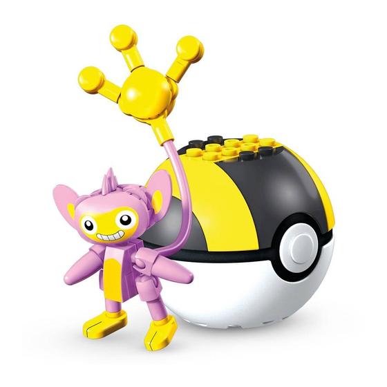 Mega Construx POKEMON AIPOM CAPUMAIN Manual De Instrucciones