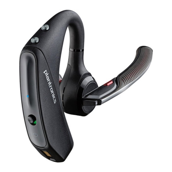 Plantronics Voyager 5200 UC Guia Del Usuario