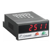 Crouzet CTR24L-2512 Instrucciones De Puesta En Servicio