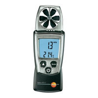 testo 410-1 Manual De Instrucciones