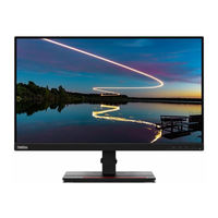 Lenovo ThinkVision T24m-20 Guia Del Usuario
