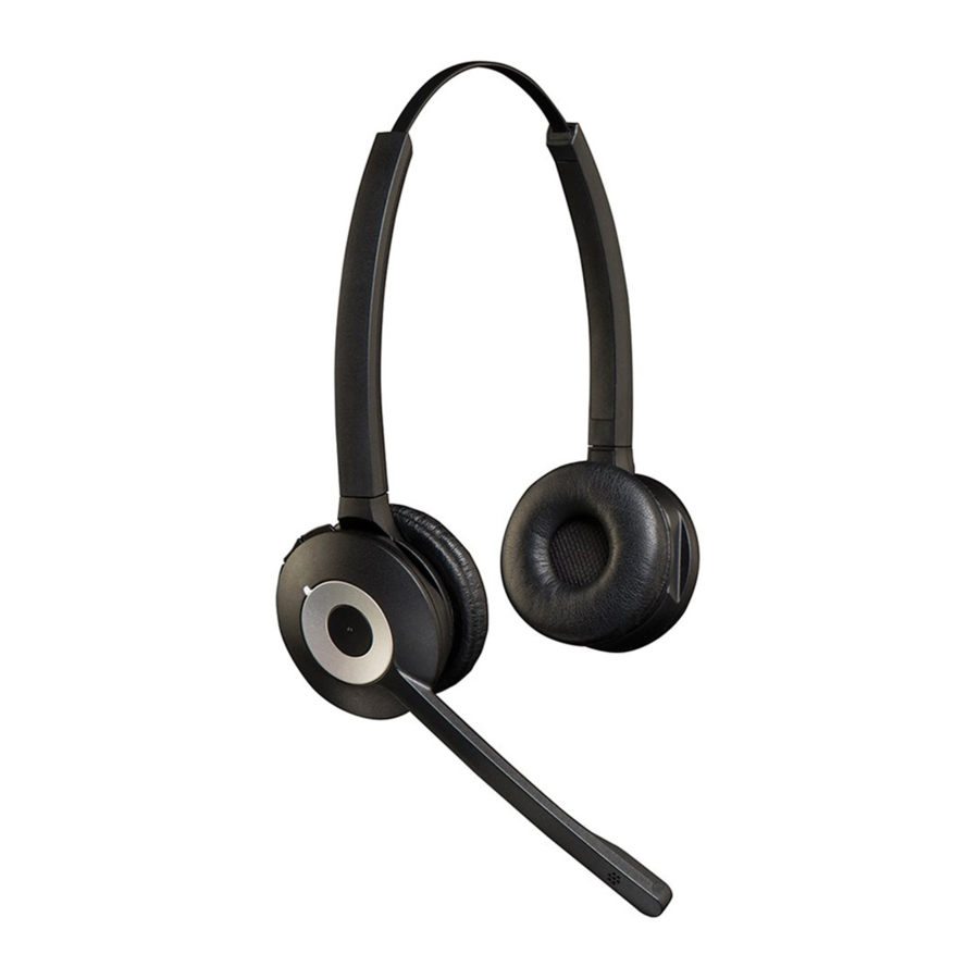 Jabra PRO 930 Duo Manual De Usuario