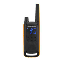 Motorola Talkabout T82 EXTREME Manual Del Propietário