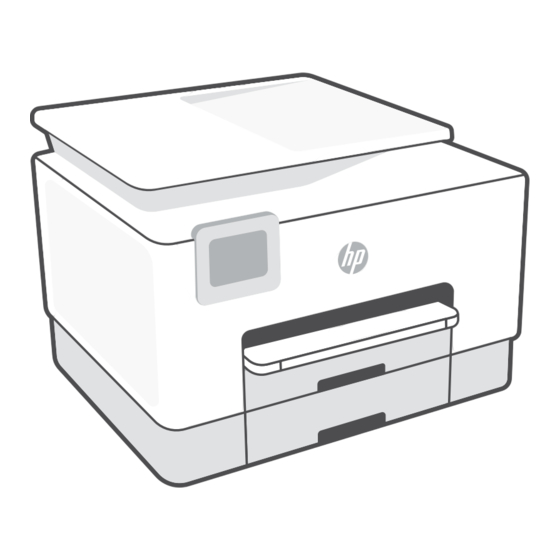 HP OfficeJet Pro 9020e Serie Guía De Referencia