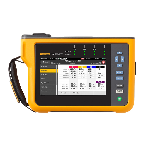 Fluke 1773 Manual De Uso