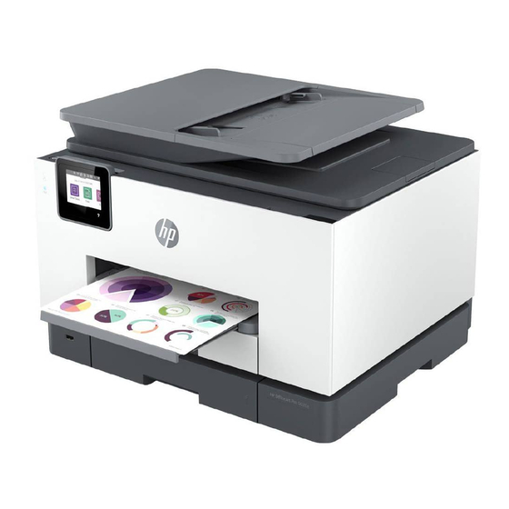 HP OfficeJet Pro 9020e Serie Guía De Referencia