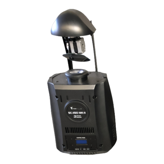 thomann Stairville SC-X50 MKII Manual De Instrucciones