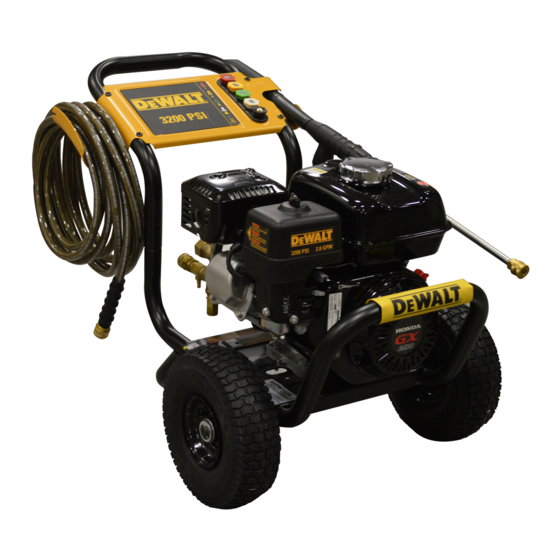 DeWalt DXPW Serie Manual De Instrucciones