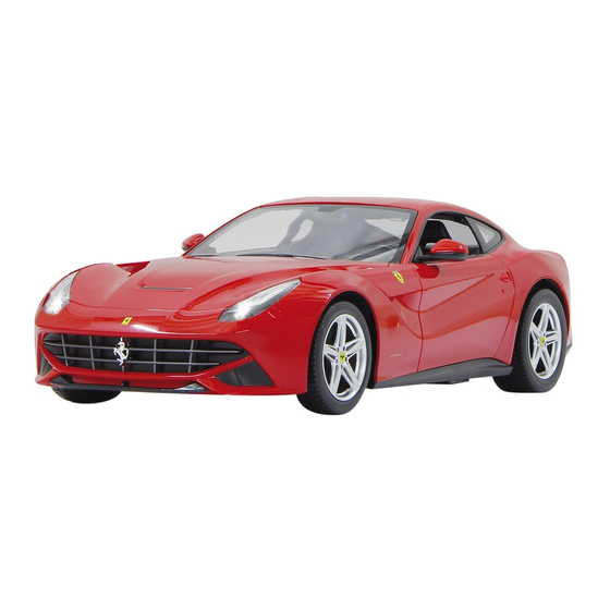 Jamara Ferrari F12 Berlinetta Instrucciones De Montaje
