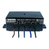Kemo Electronic M122 Manual De Instrucciones